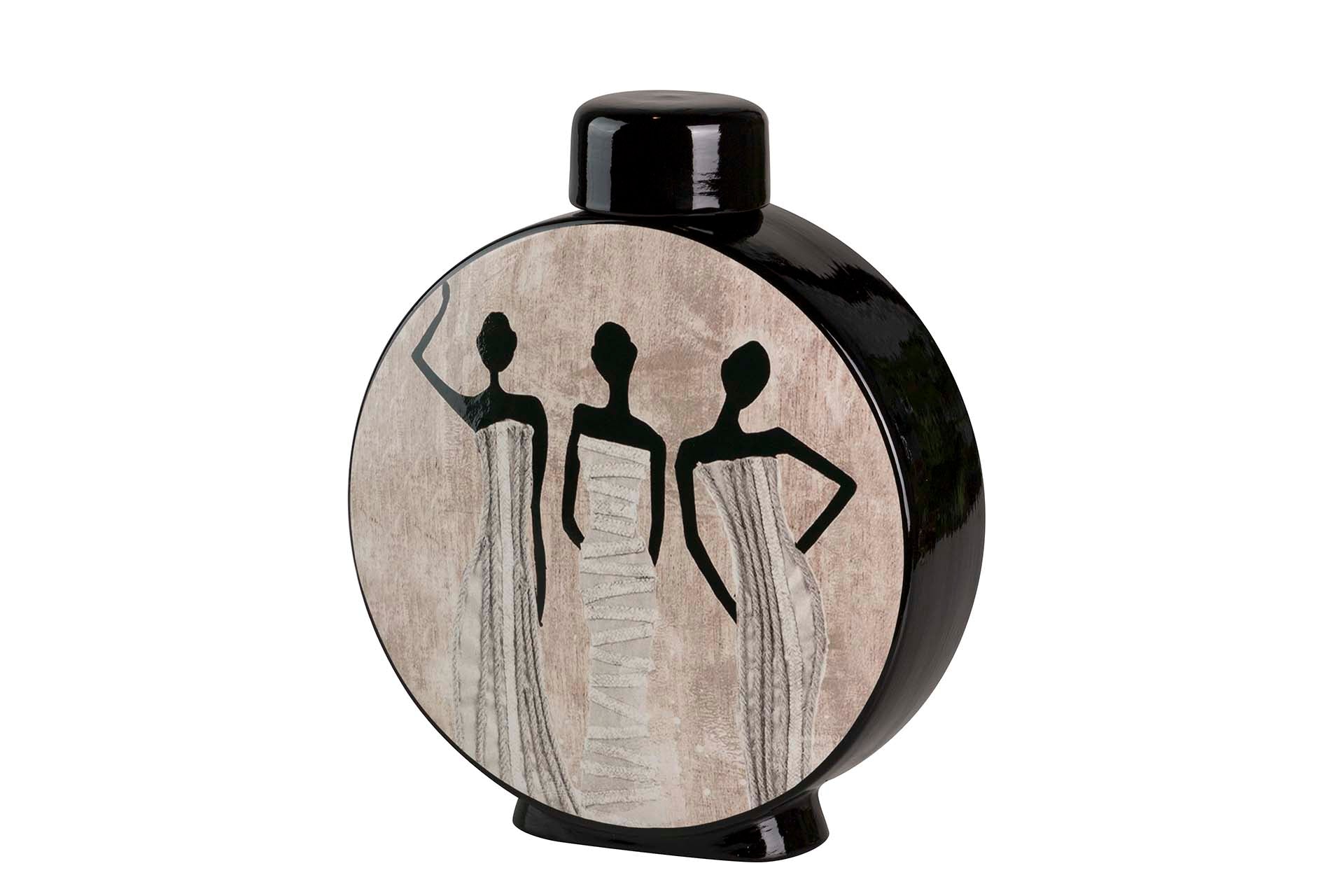 TIBOR AFRICAN CERAMIC 23x8x28 CM