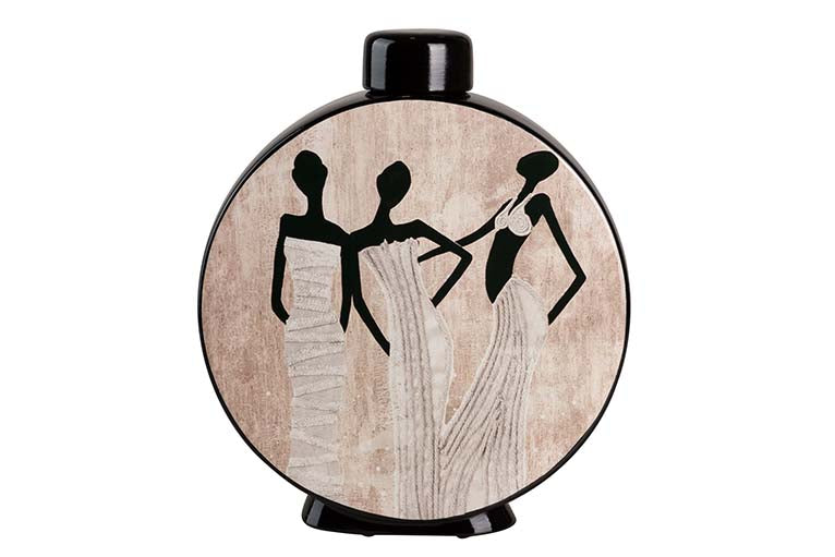 TIBOR AFRICAN CERAMIC 28x8x33 CM