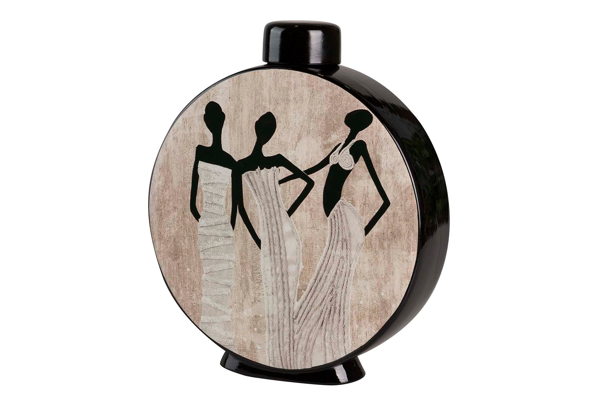 TIBOR AFRICAN CERAMIC 28x8x33 CM