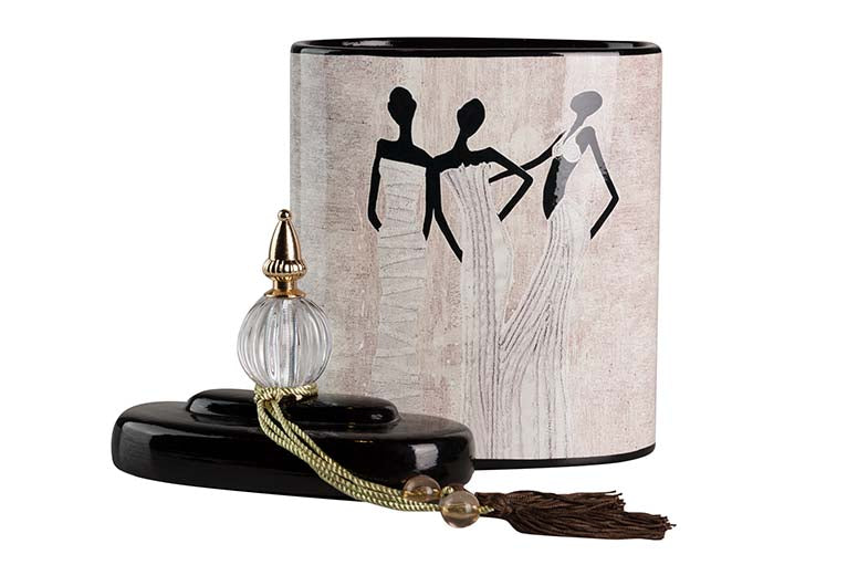 TIBOR AFRICAN CERAMIC 21x11x38 CM