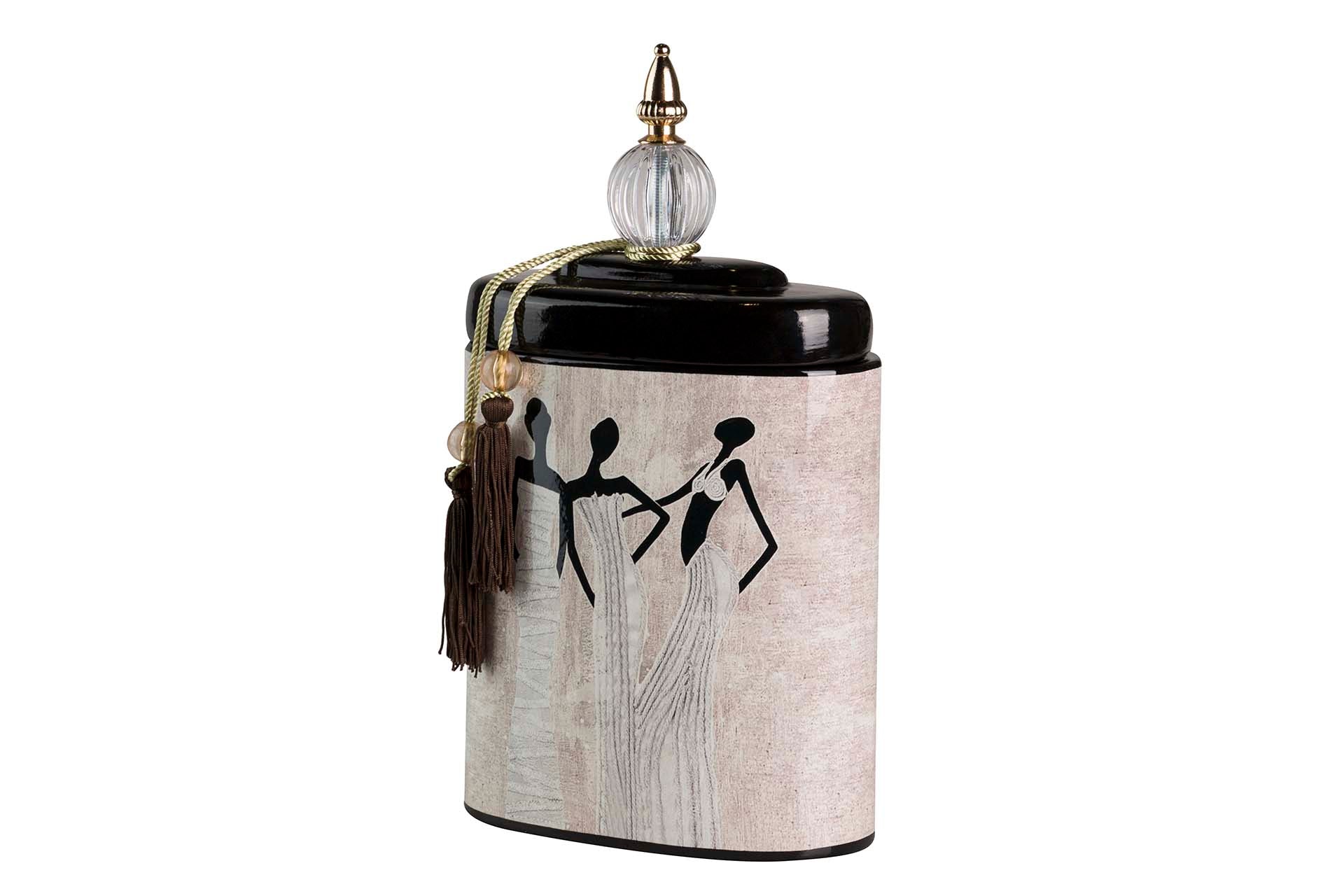 TIBOR AFRICAN CERAMIC 21x11x38 CM