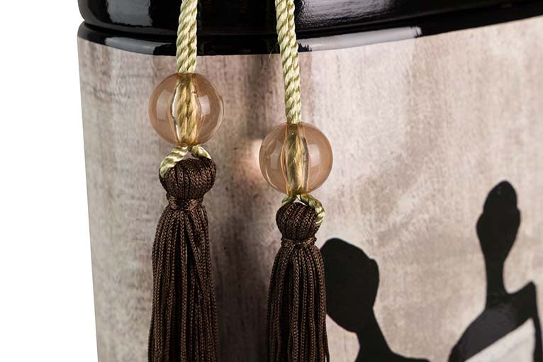 TIBOR AFRICAN CERAMIC 20x11x47 CM