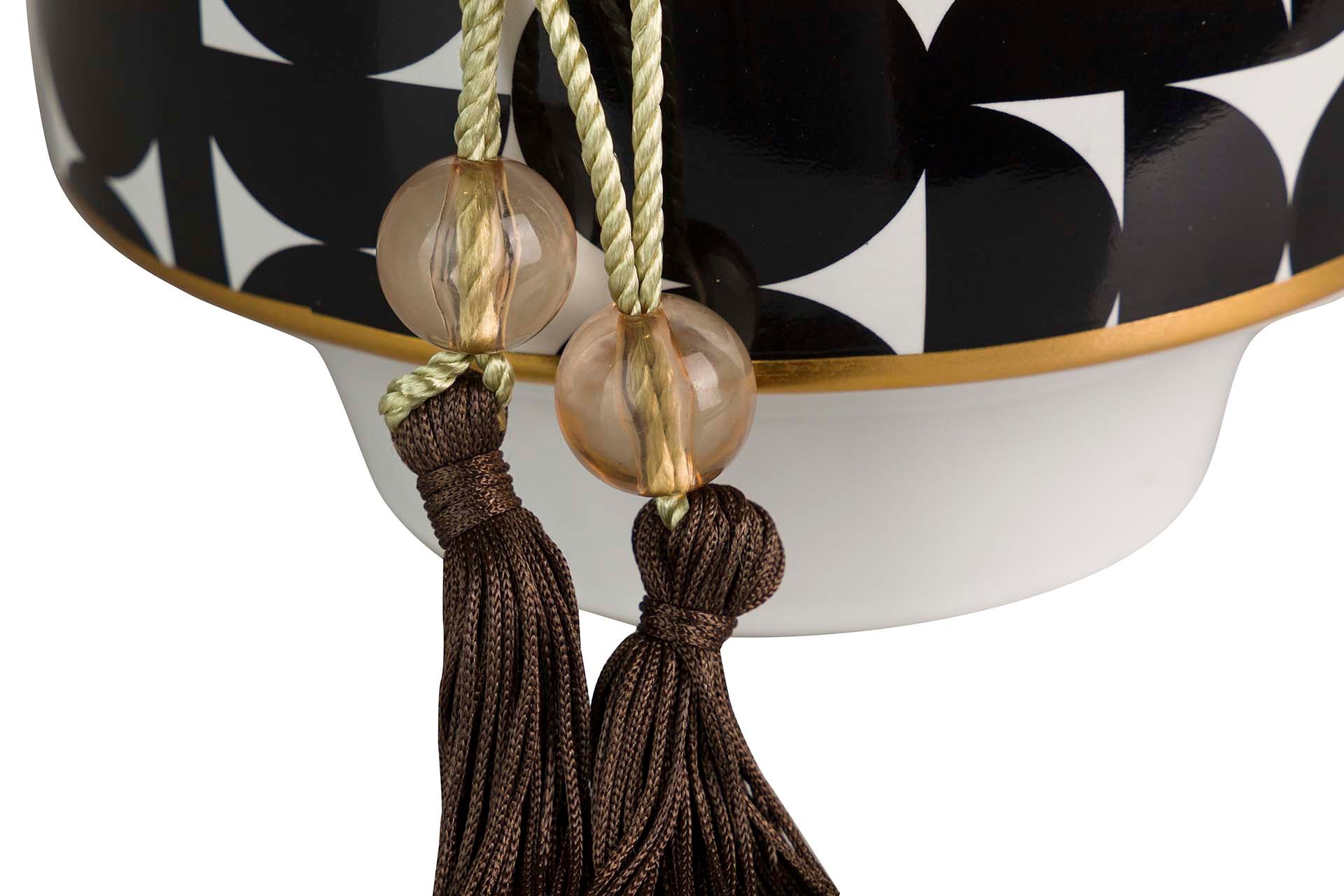 GEOMETRIC CERAMIC TIBOR 18x18x22 CM