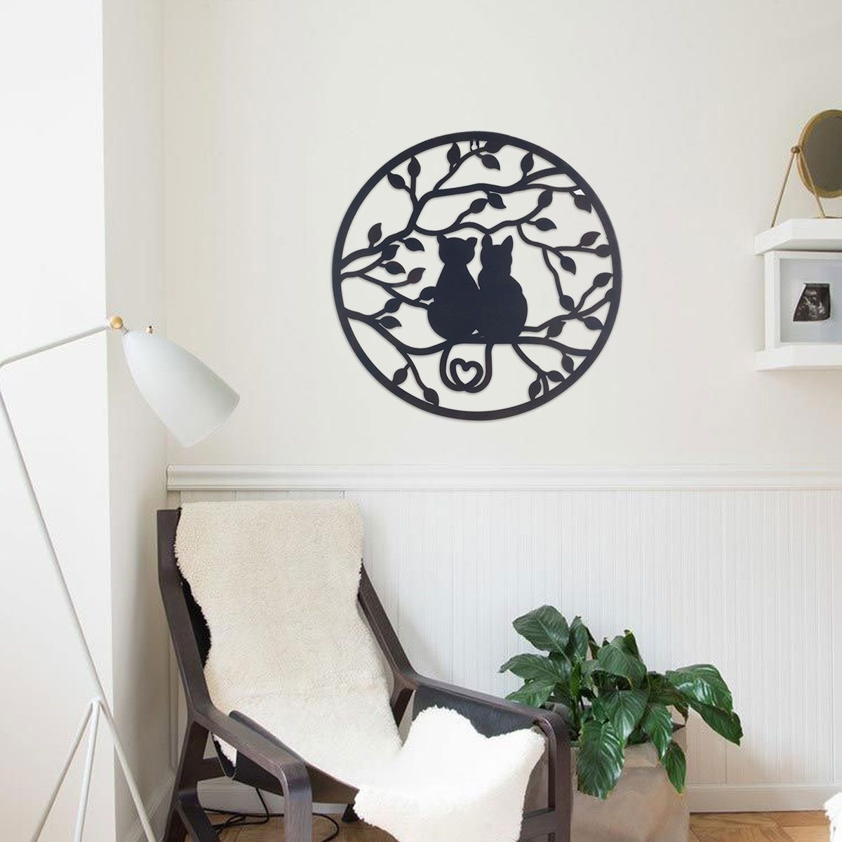 Cat Wall Decoration 50 cm