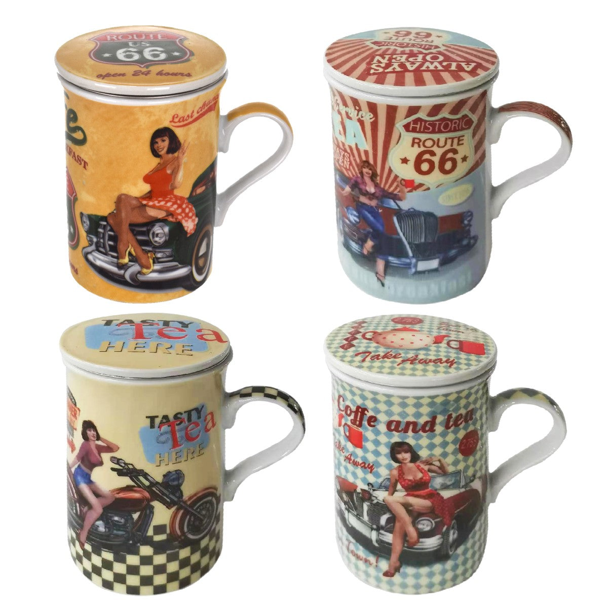 Mug Chica Moto