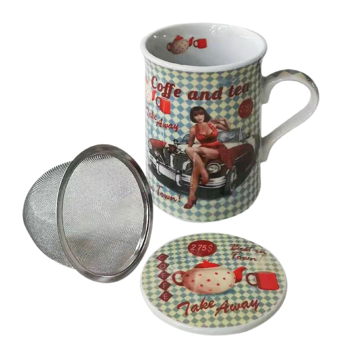 Mug Chica Moto