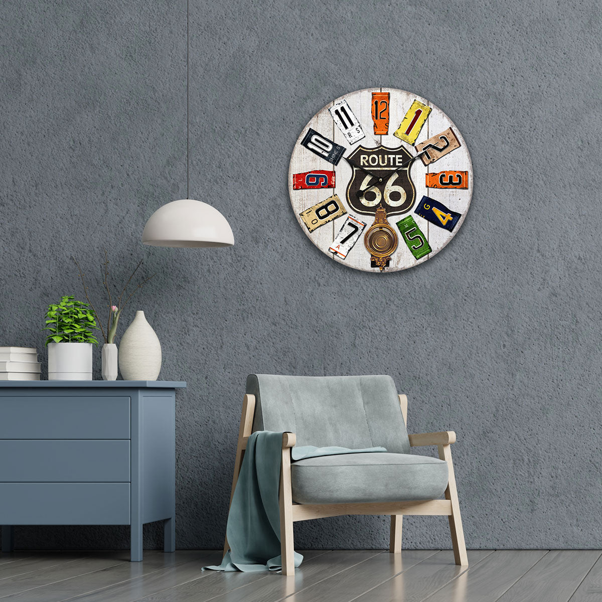 Reloj Pared 58 Cm.