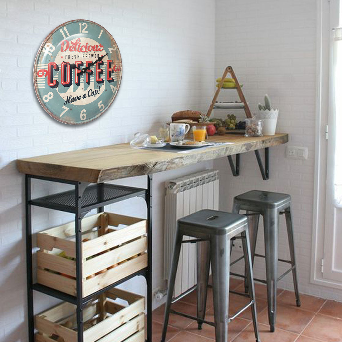 Reloj Pared 35Cm