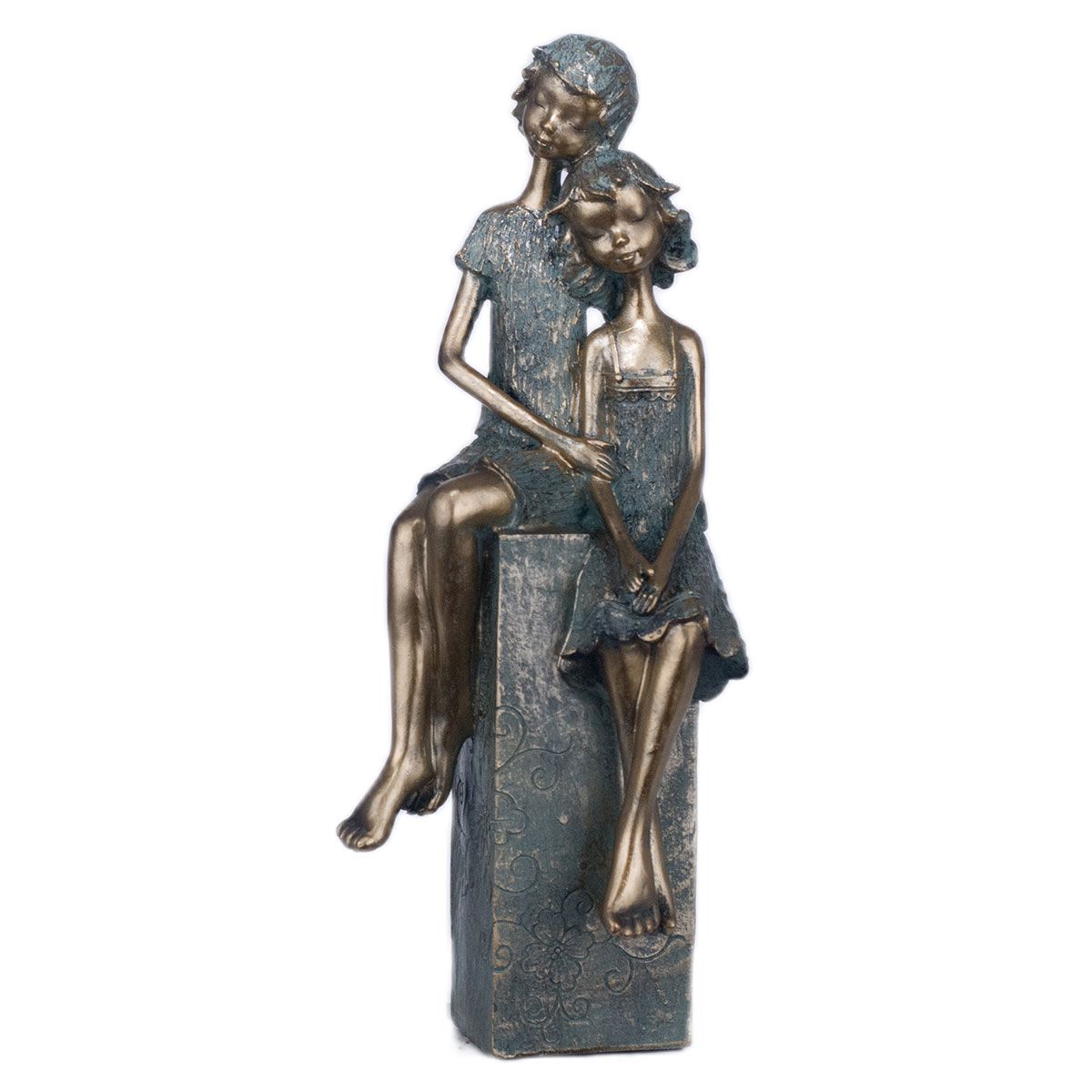 Figura Pareja Pedestal