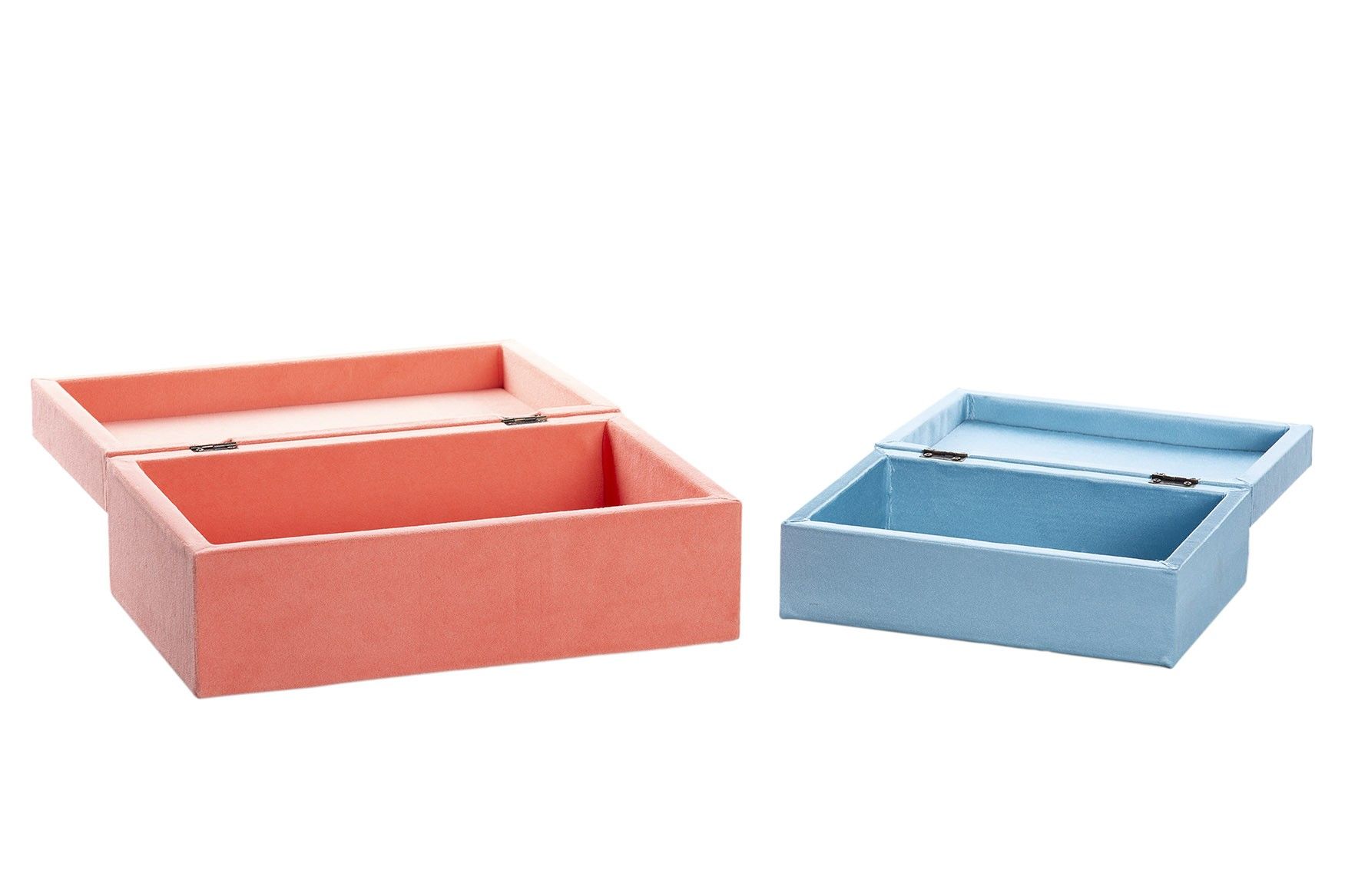 SET OF 2 BOXES 27x17x10 20x14x8 CM