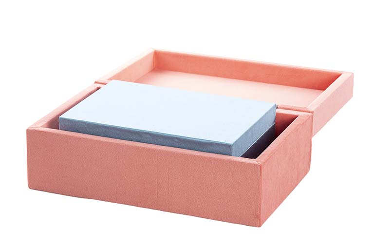 CONJUNTO DE 2 CAIXAS 27x17x10 20x14x8 CM