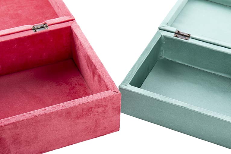 SET OF 2 BOXES 27x17x10 21x14x7 CM