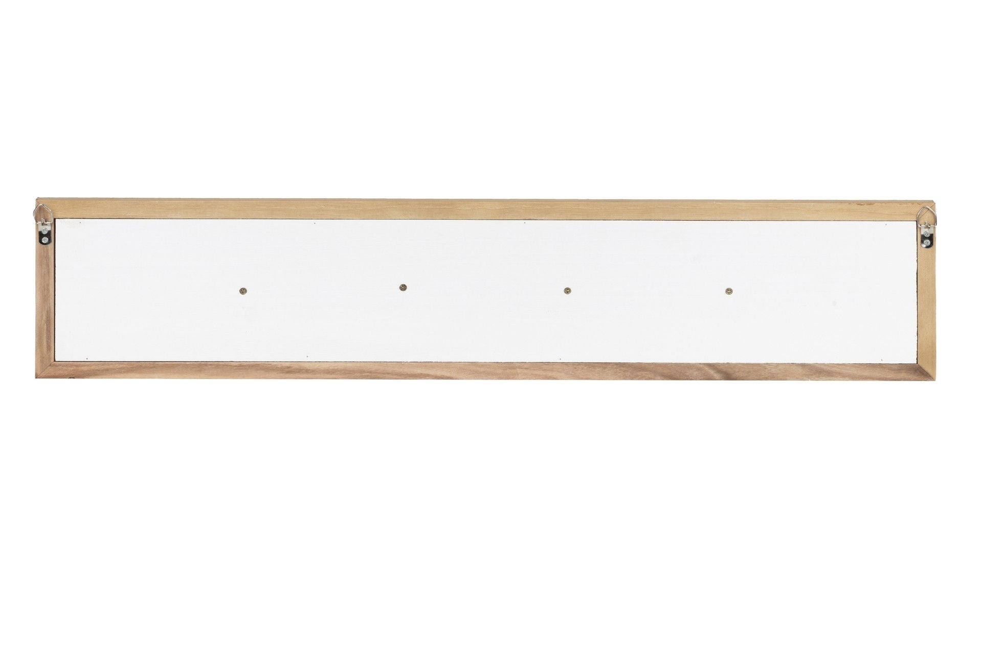 4-HOOK WOODEN COAT RACK SIZE 72x4x15 CM