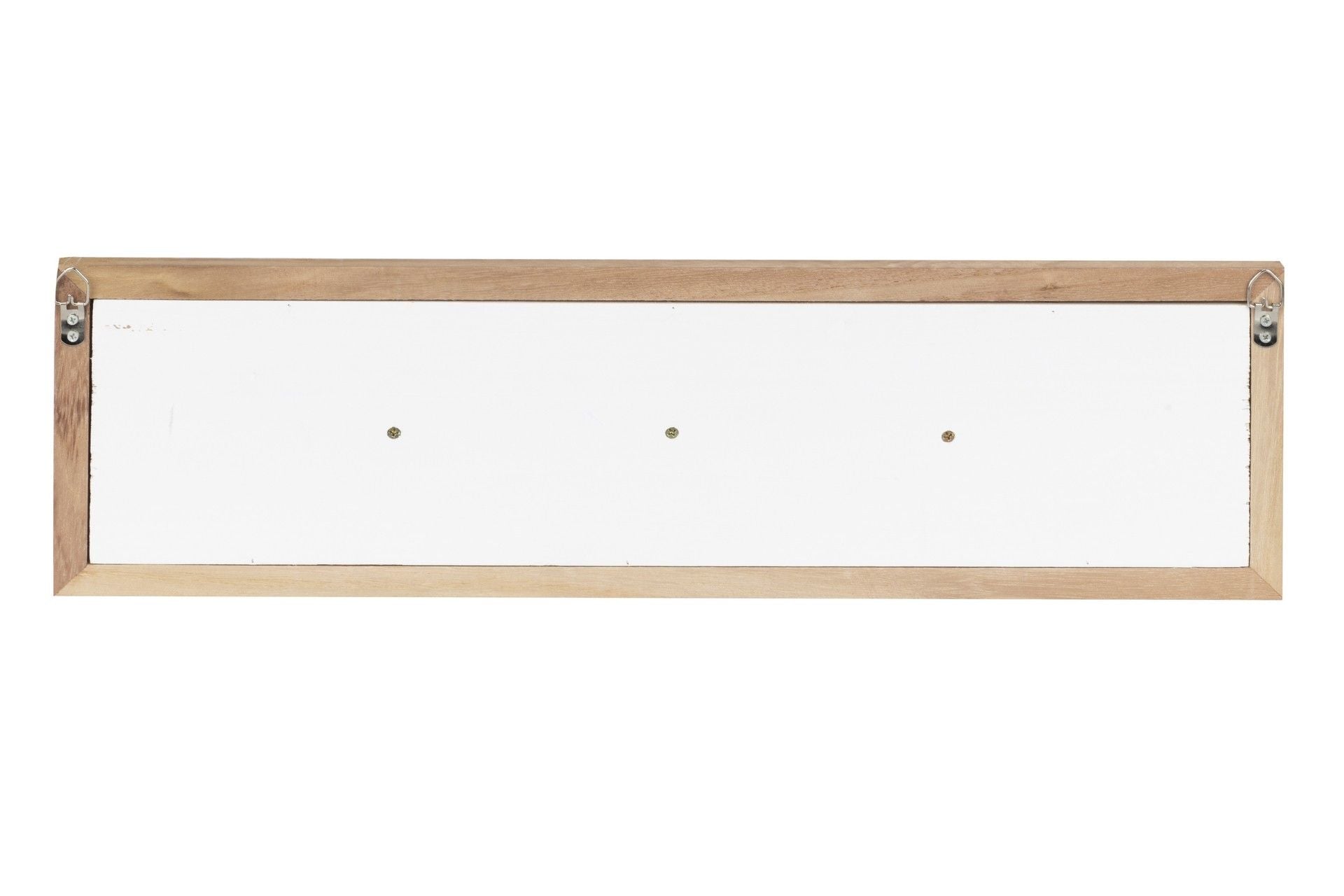 WALL HANGER 3 HOOKS WOOD SIZE 52x4x15 CM