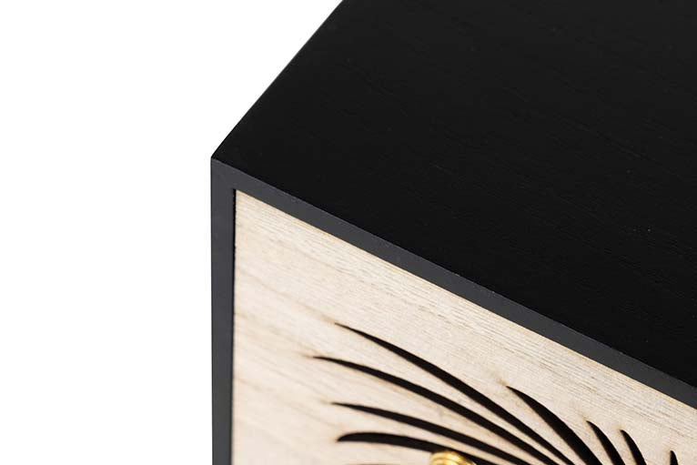 JEWELRY BOX 3 DRAWERS WOOD SIZE 40x12x14 CM