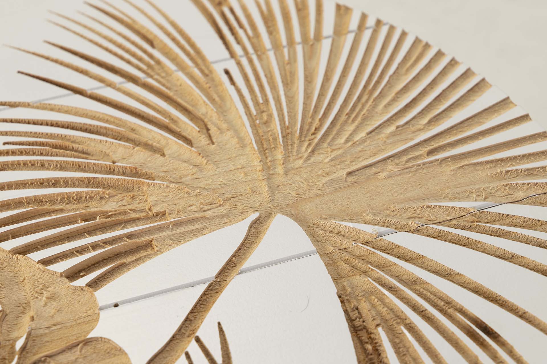 WOODEN SIDE TABLE SIZE 60x60x45 CM