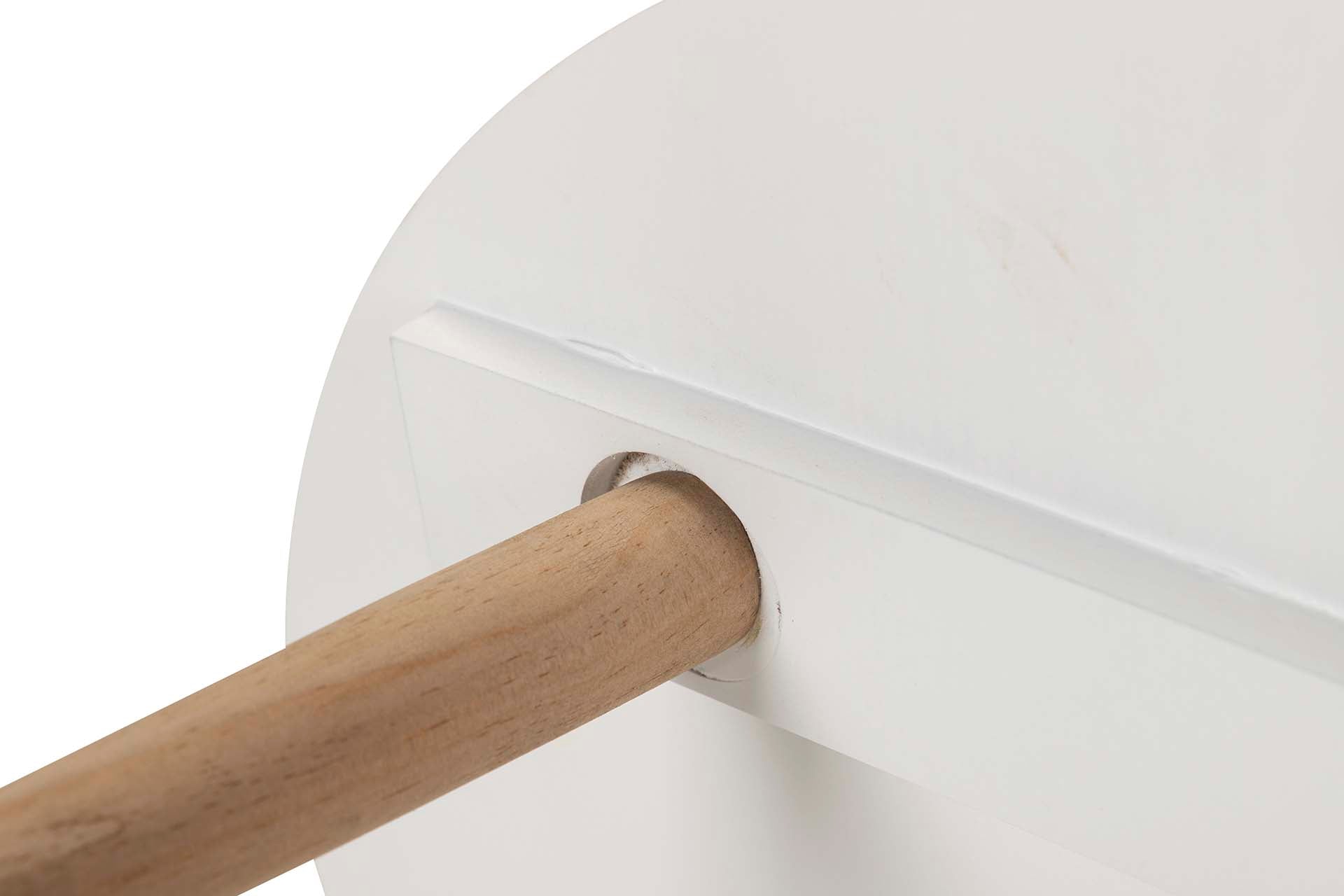 WOODEN SIDE TABLE SIZE 60x60x45 CM