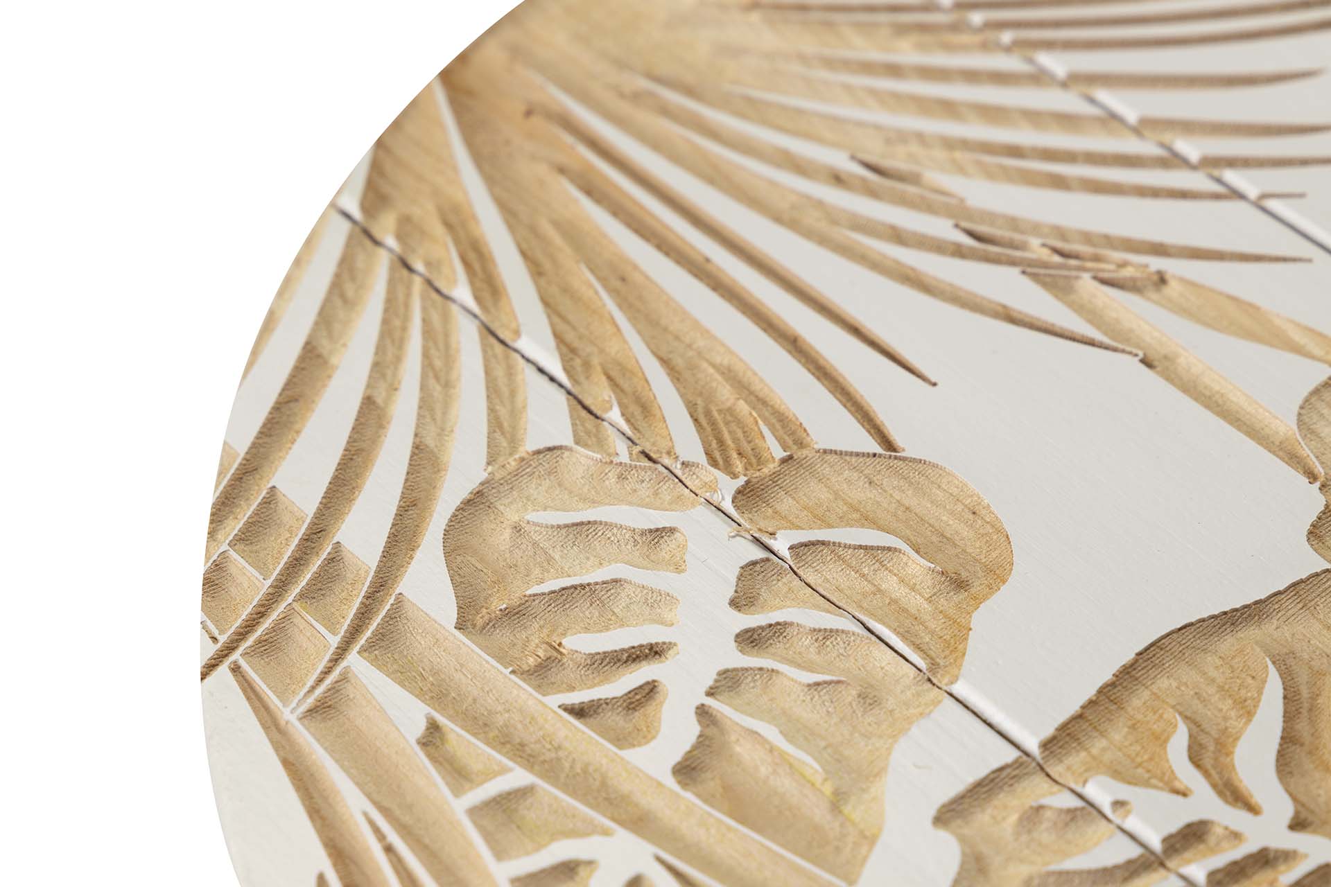 WOODEN SIDE TABLE SIZE 45x45x50 CM