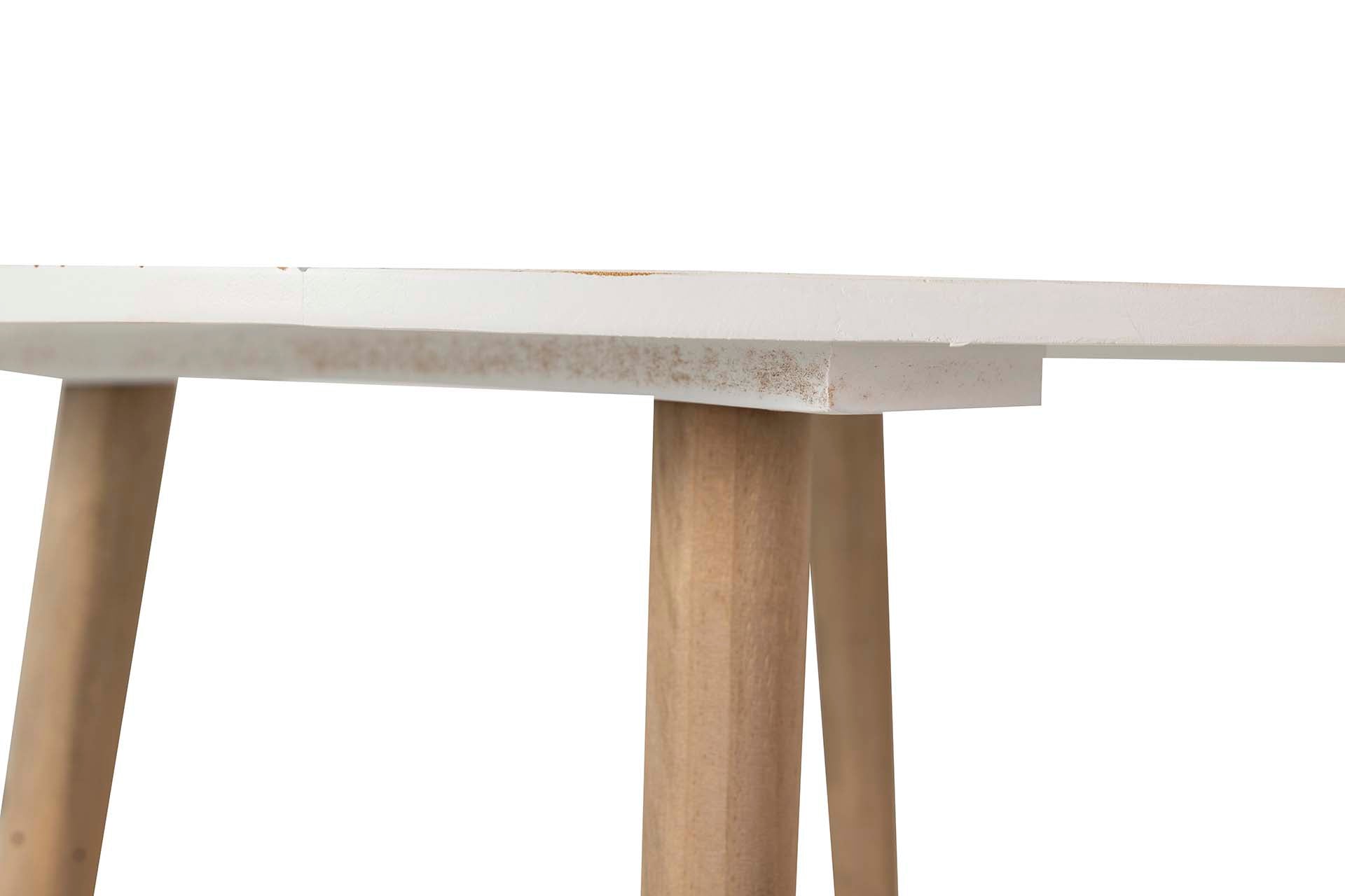 WOODEN SIDE TABLE SIZE 60x60x45 CM