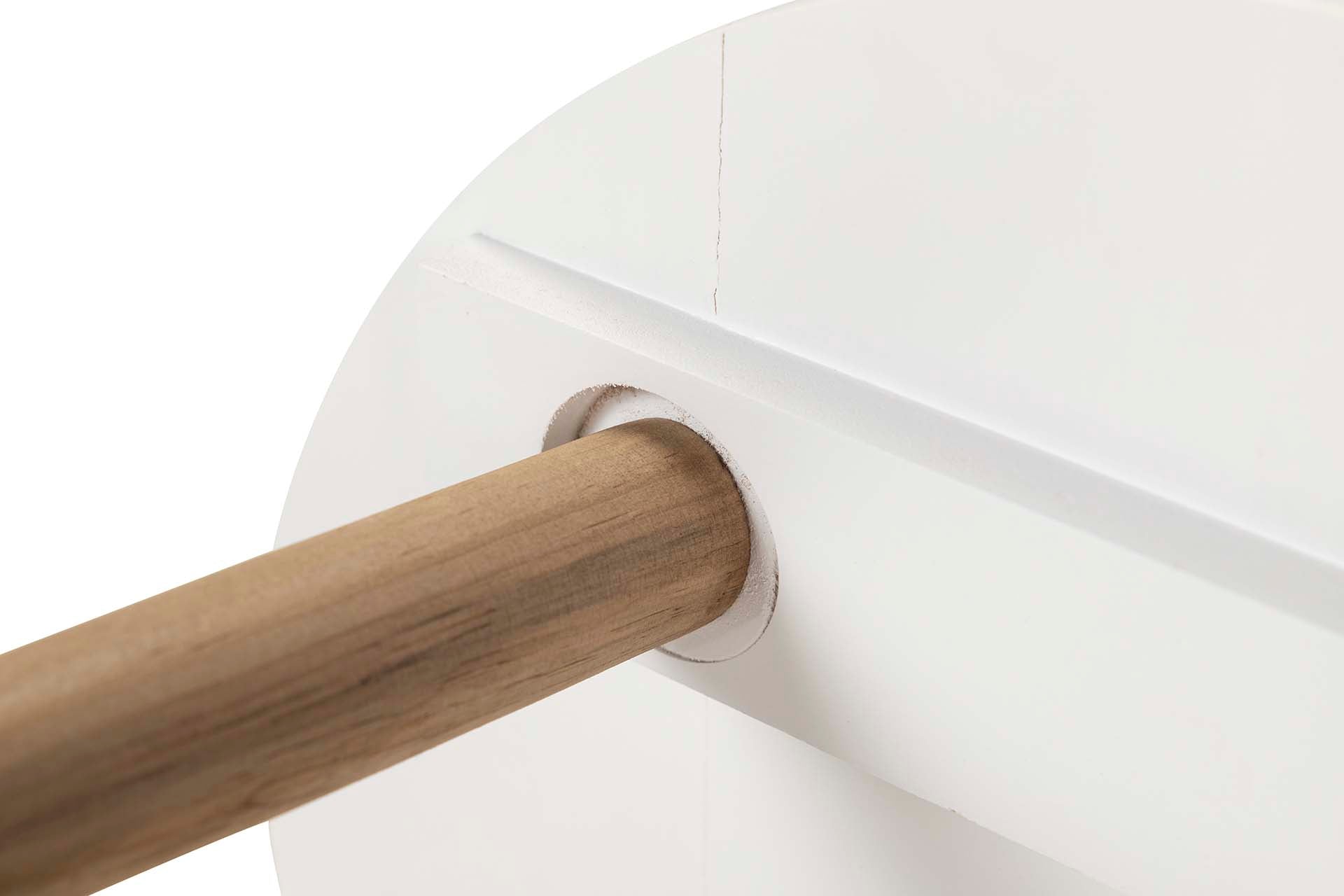 WOODEN SIDE TABLE SIZE 45x45x50 CM