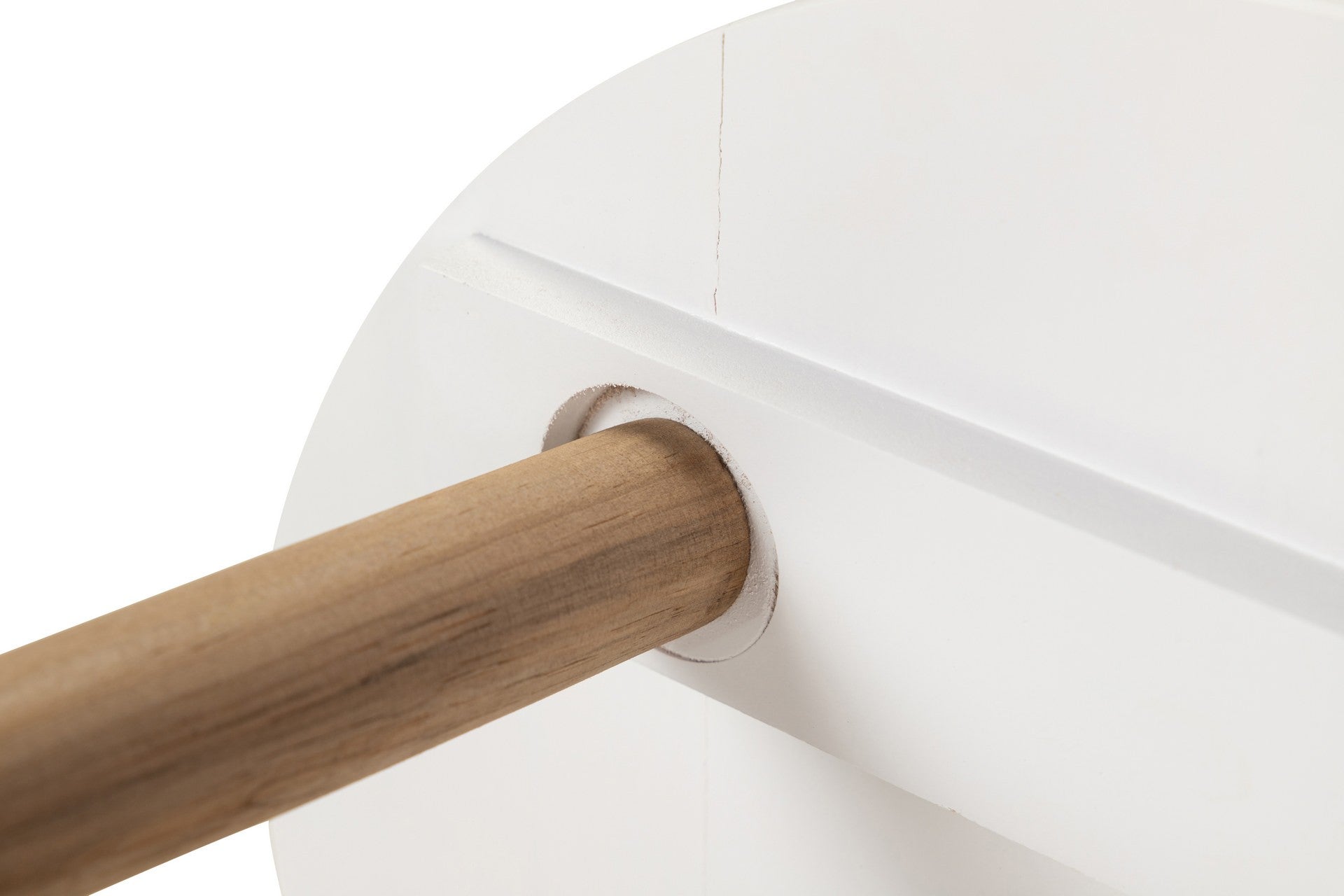 MESA AUXILIAR MADERA TALLA 45x45x50 CM