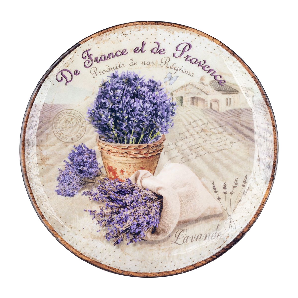 Prato Médio Lavanda Vermelha