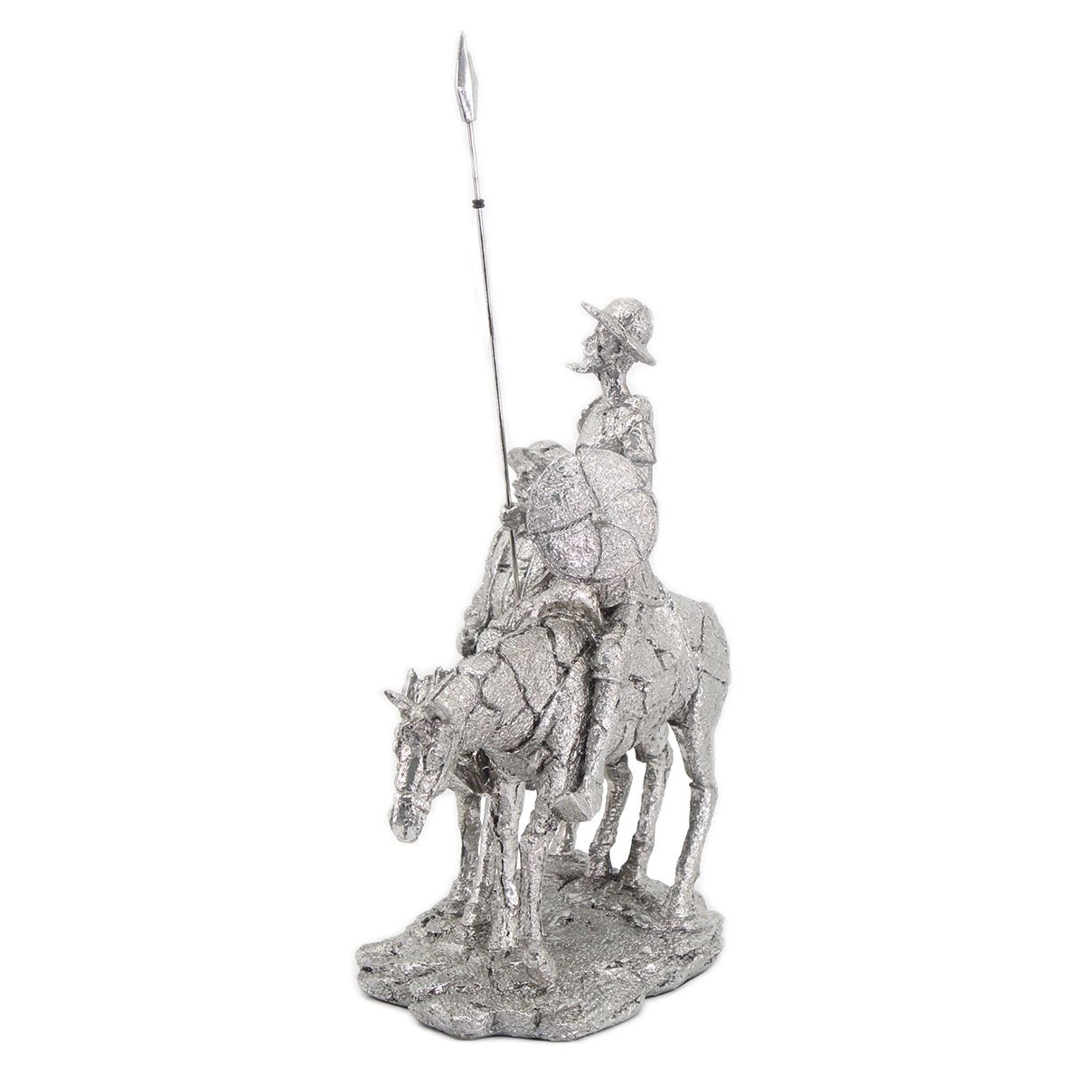 Quixote and Sancho with Horse