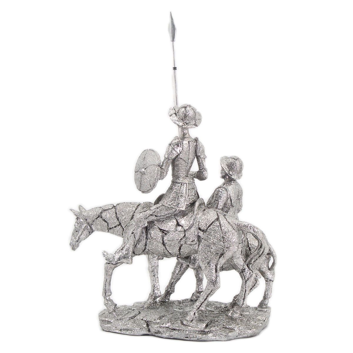 Quixote and Sancho with Horse