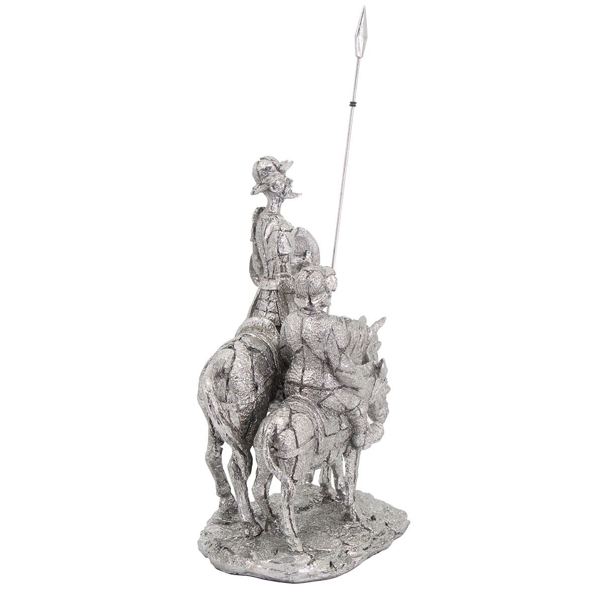 Quixote and Sancho with Horse