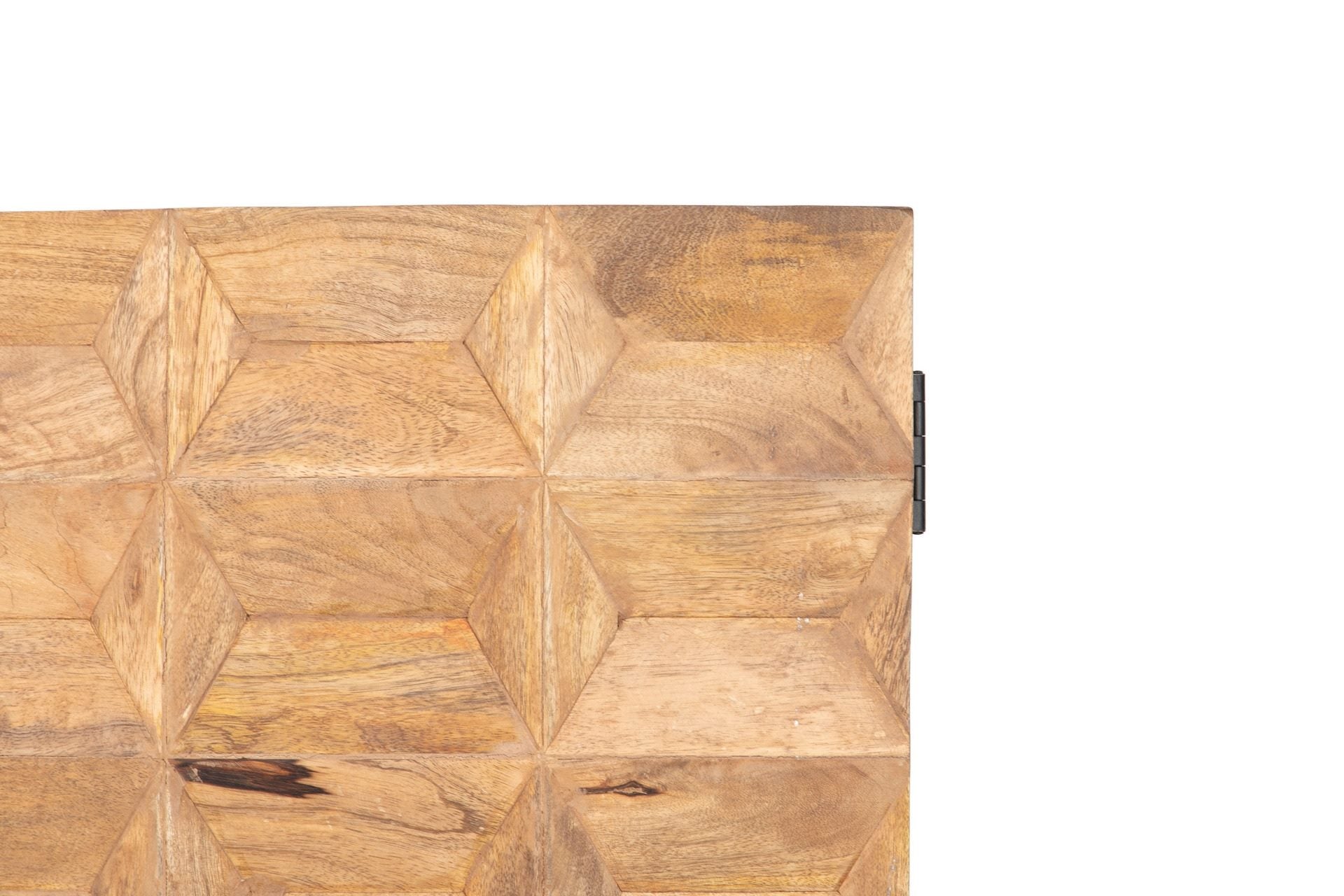 HIGH WOODEN CABINET WITH METAL HANDLE 88x40x160 CM