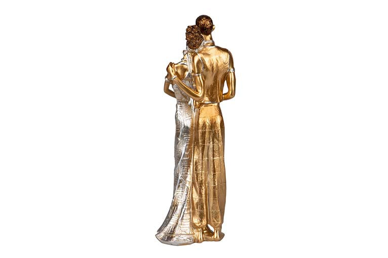 MASSAI FAMILY RESIN FIGURE 11x6x28 CM