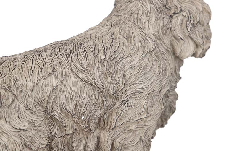 FIGURA PERRO RESINA 31x12x24 CM