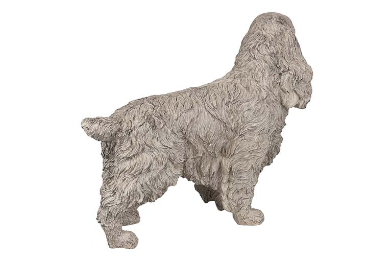 FIGURA PERRO RESINA 31x12x24 CM