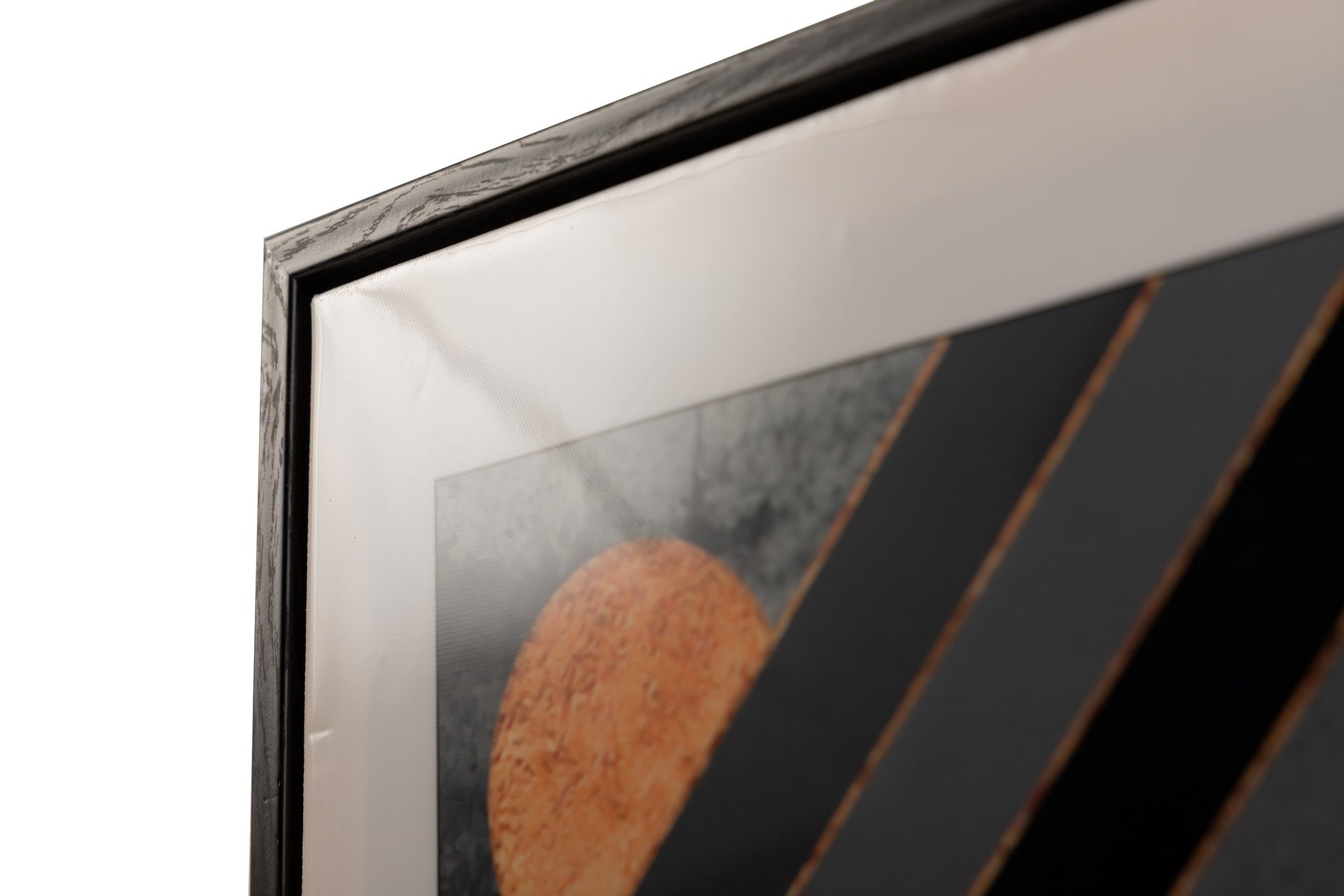 SET OF 4 ABSTRACT PRINT PAINTINGS 40x2.8x40 CM