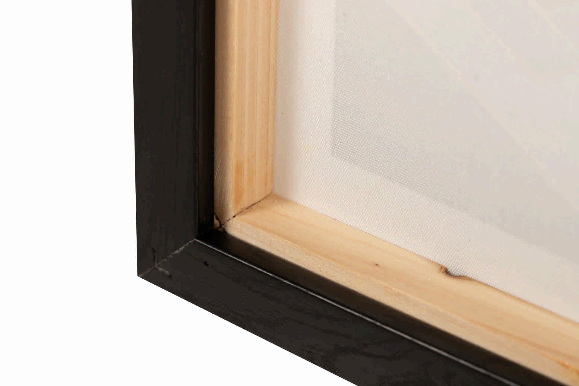 CONJUNTO DE 4 PINTURAS ABSTRATAS IMPRESSAS 40x2,8x40 CM