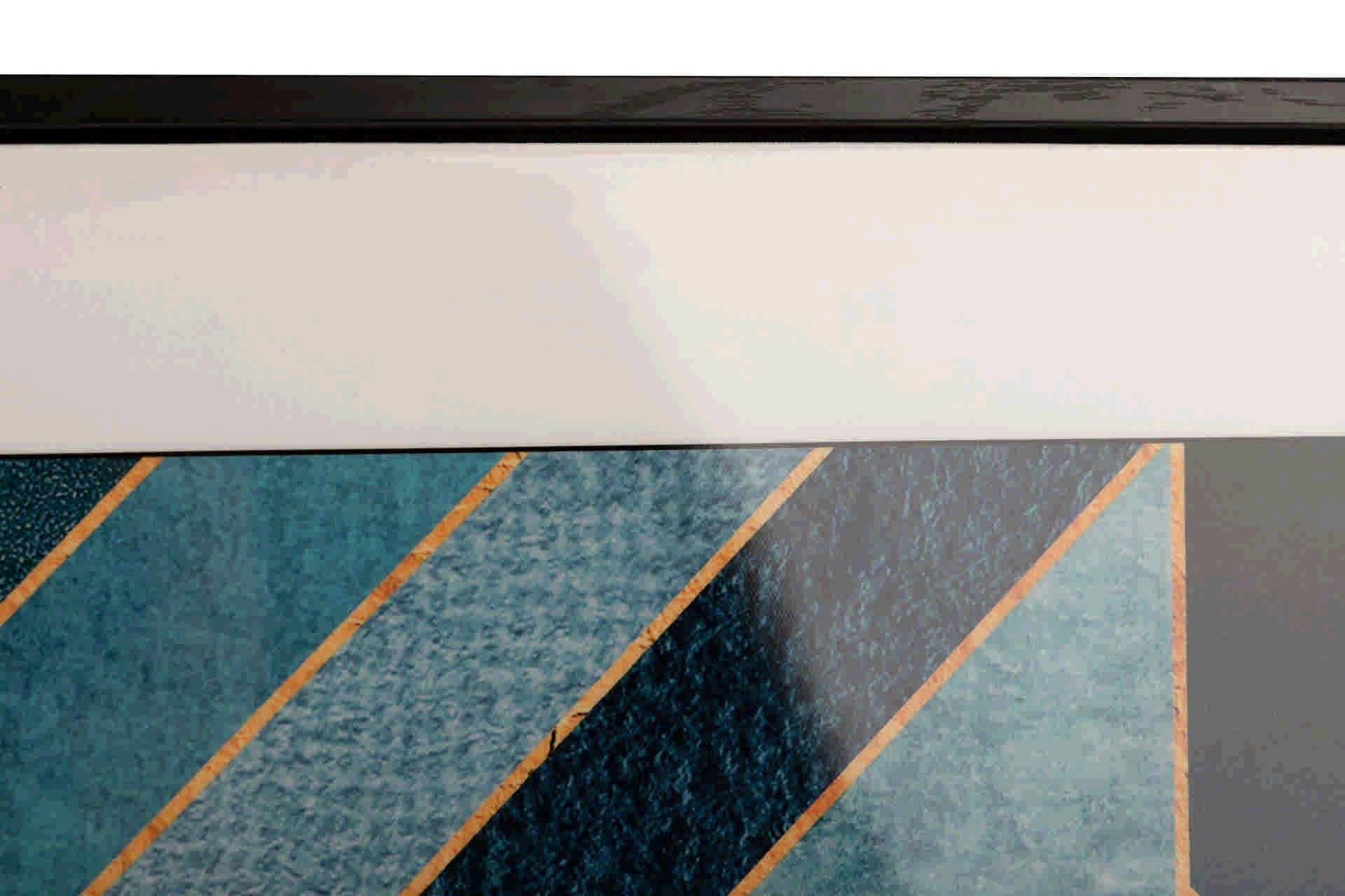 SET OF 2 ABSTRACT PAINTINGS 60x2.8x60 CM