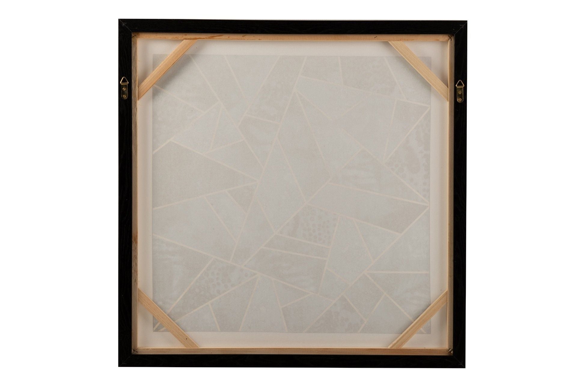 CONJUNTO DE 2 PINTURAS ABSTRATAS 60x2,8x60 CM