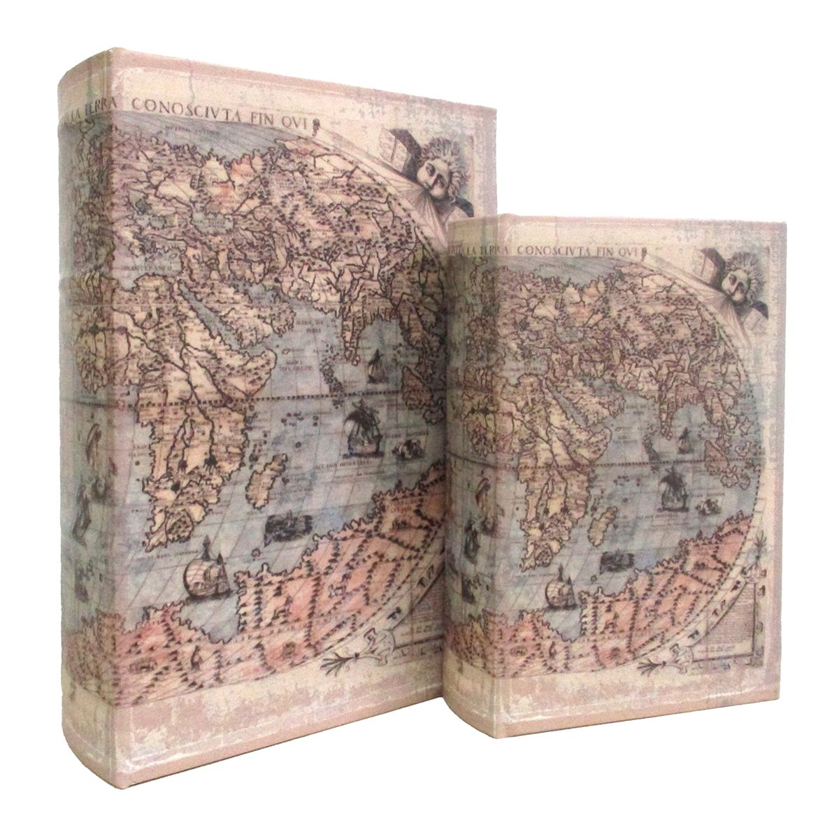 S/2 Caja Libro Mundo