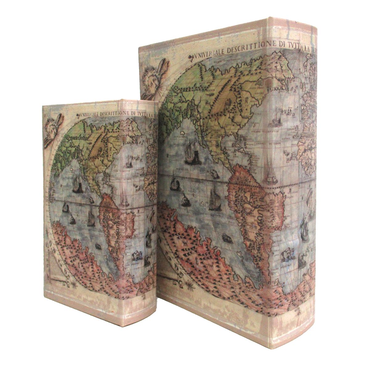 S/2 Caja Libro Mundo