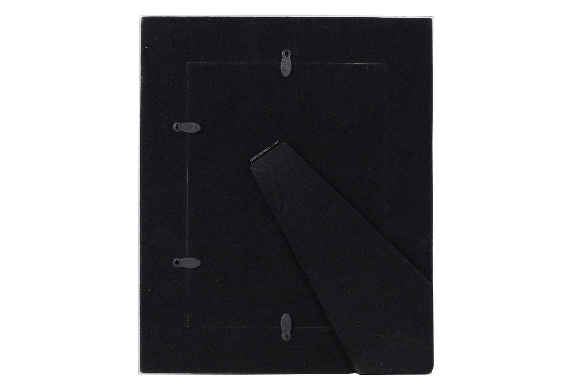 PORTAFOTOS CRISTAL IMPRESION NEGRO DORADO 15x20 CM - Min.2 uds