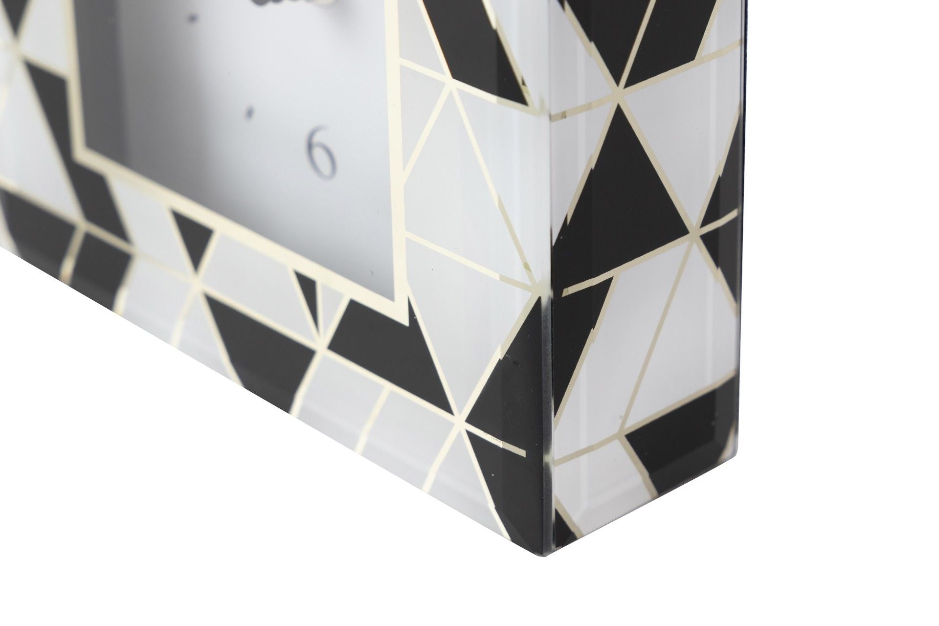 RELOJ CRISTAL IMPRESION FOIL 15x5x15 CM