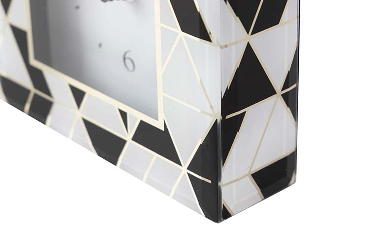 RELOJ CRISTAL IMPRESION FOIL 15x5x15 CM