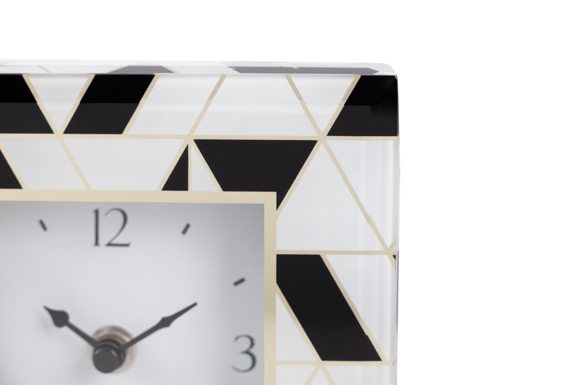 RELOJ CRISTAL IMPRESION FOIL 15x5x15 CM