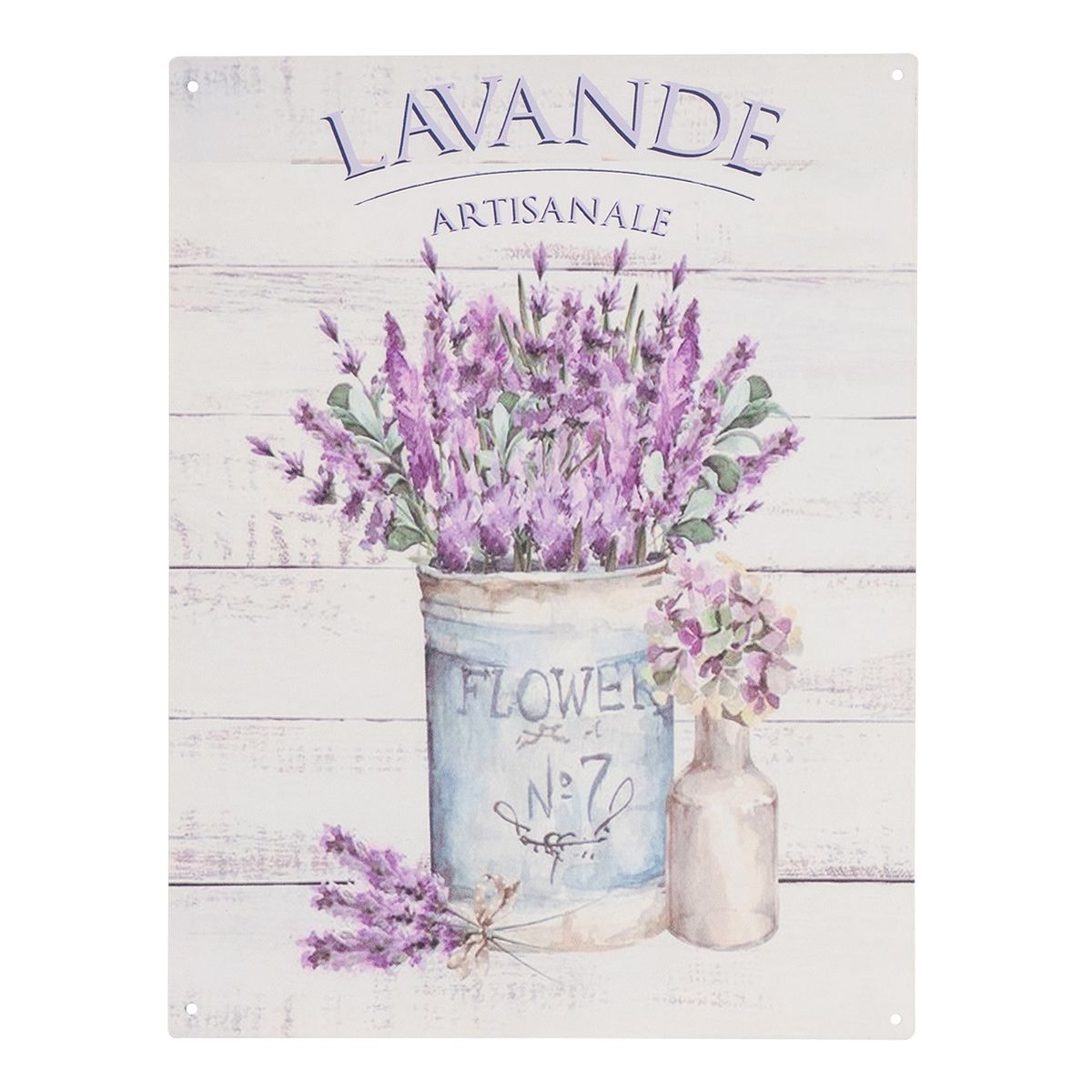 Placa Pared Lavanda