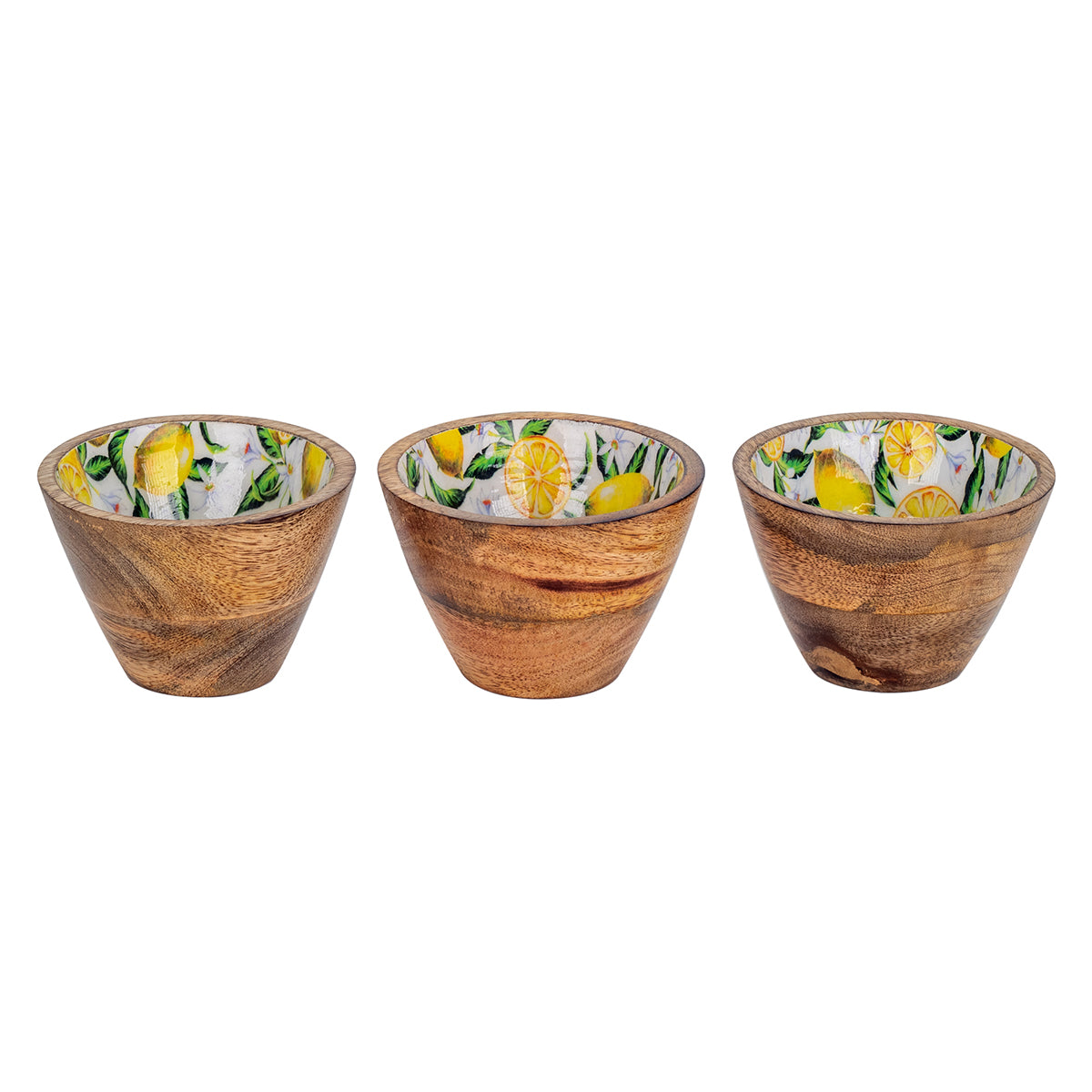 Lemon Tray with 3 Bowls