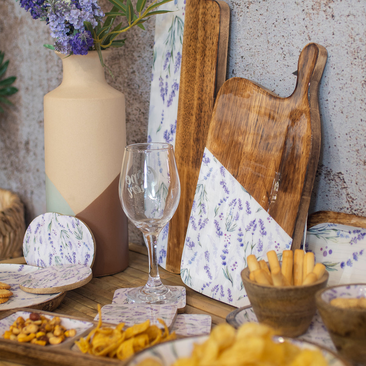 Lavender Medium Cutting Board