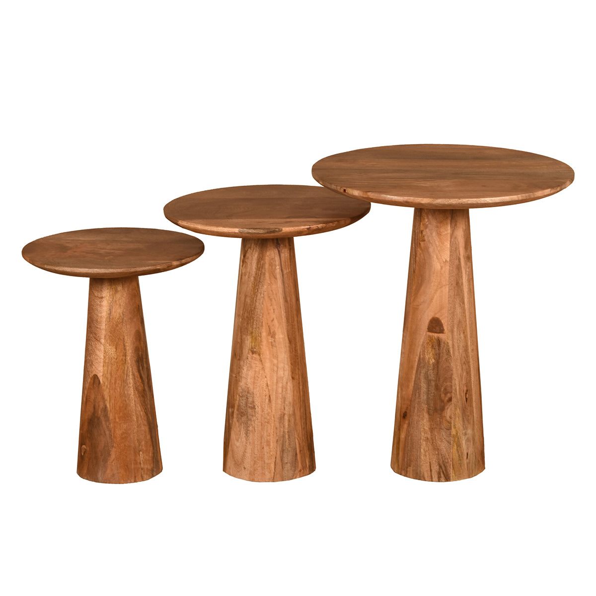 S/3 Wooden Tables