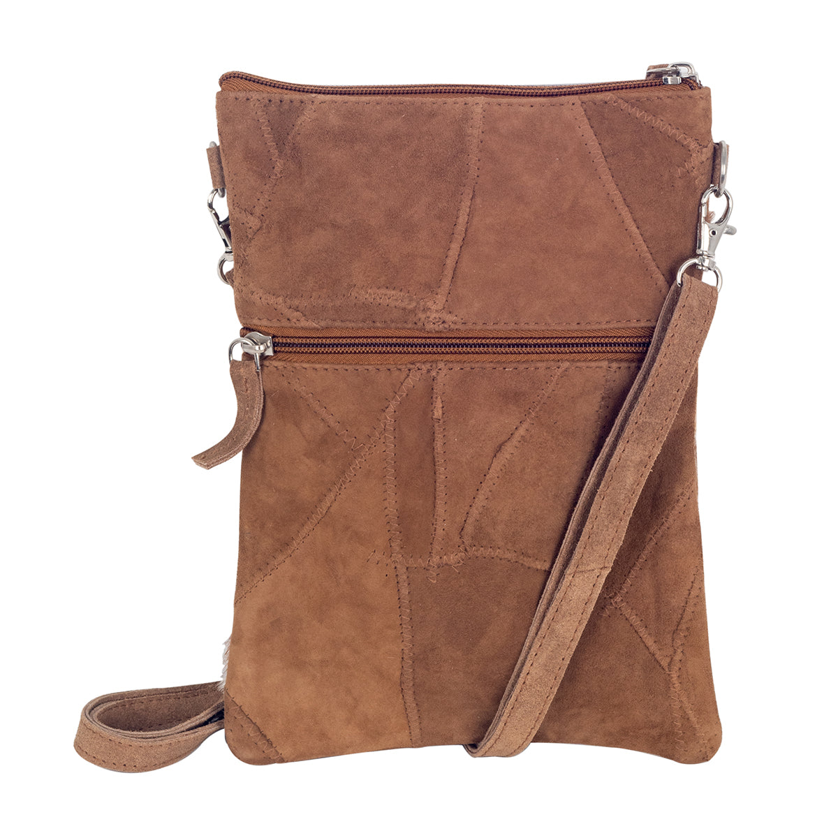 Bolsa de ombro marrom 18x24