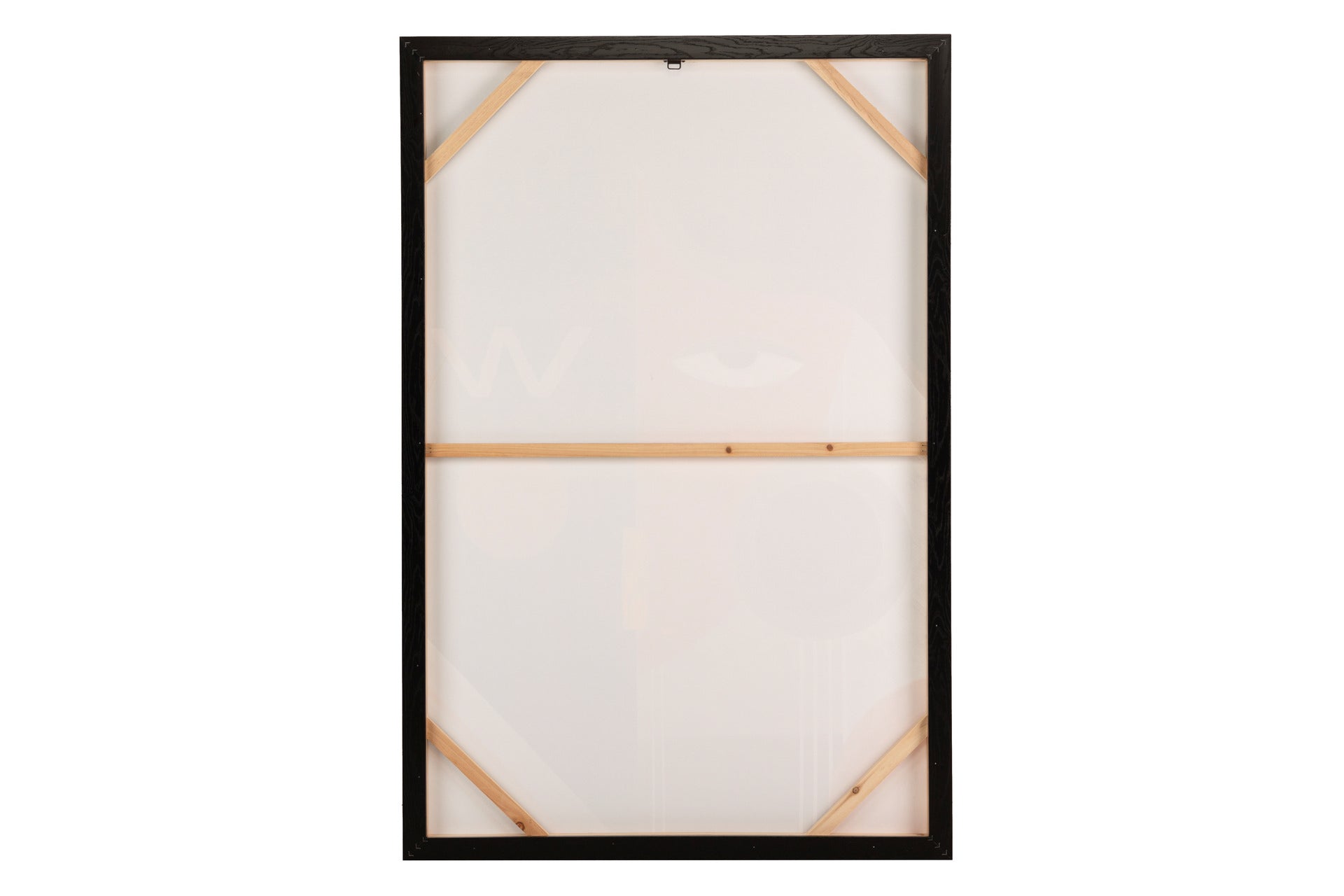 QUADRO DE MULHER COM FOLHA DE ALUMÍNIO COM MOLDURA PRETA 80x4x120 CM