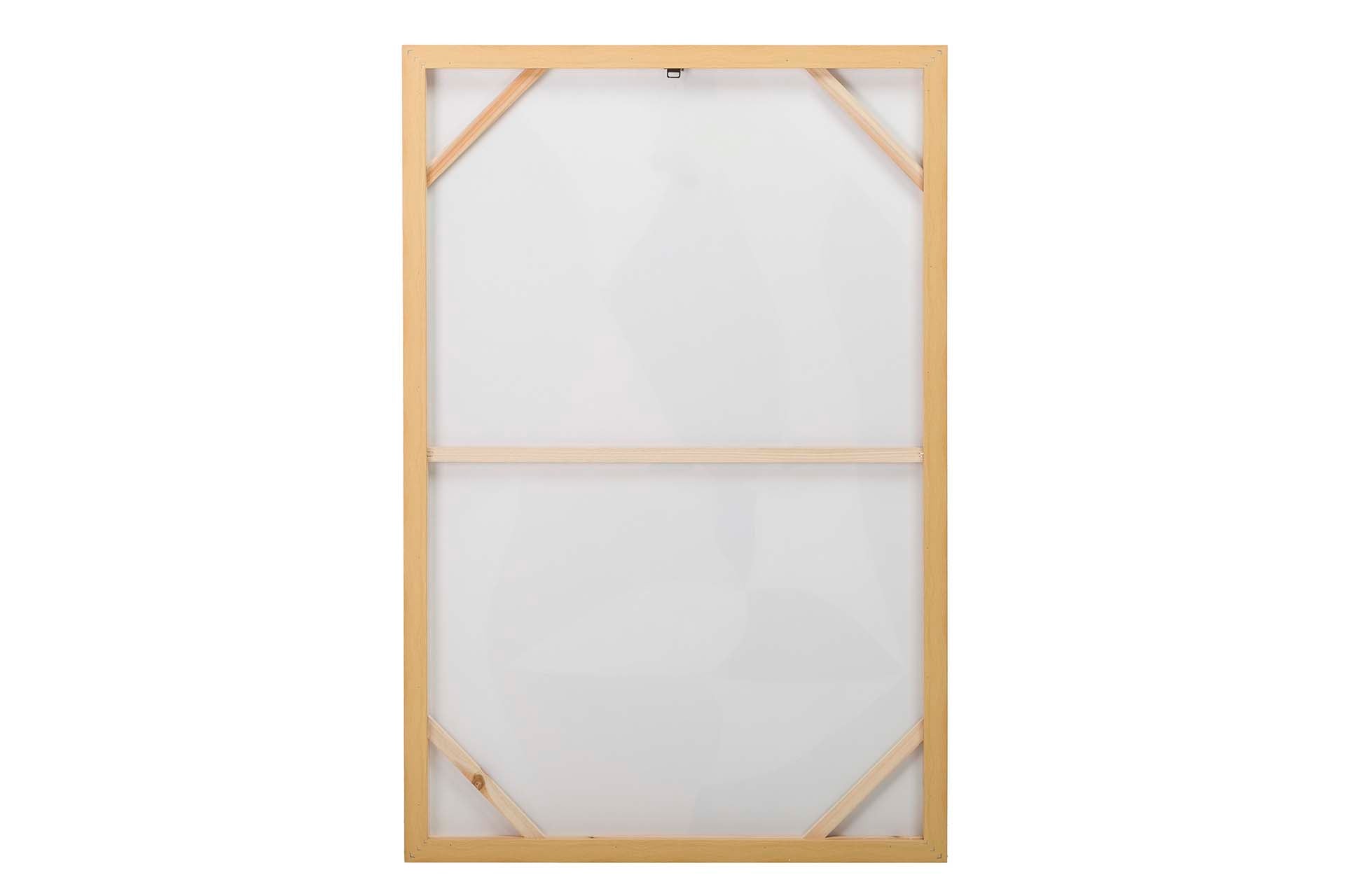 FOTO DE ROSTO COM MOLDURA BEGE 80x4x120 CM